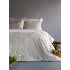 Apricitas Home Çift Kişilik Unique Touch Nevresim Takımı - Times Ekru