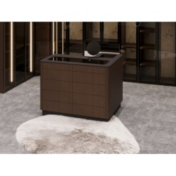 Candess Mocha Mücevherlikli Ada Modül 130,4×50,2 cm