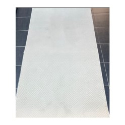 Merinos Rölyef Kaymaz Taban Aden Açık Bej Kesme Halı 120L