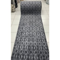 Merinos Kaymaz Taban Yıkanabilir Kesme Yolluk Rusty Antrasit 200L