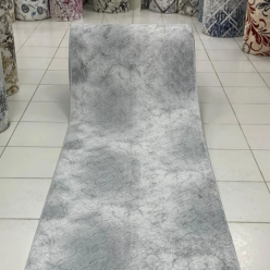 Merinos Kaymaz Taban Yıkanabilir Kesme Yolluk Lüx Gri 80L