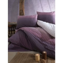 KB Tek Kişilik Nevresim Takımı Tina Mürdüm