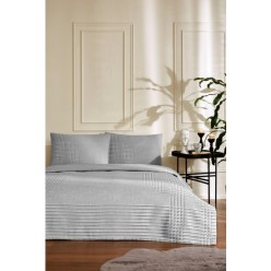 Özdilek Çift Kişilik Ranforce Pike Takımı Unique Gri