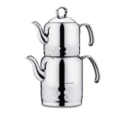 Korkmaz Erna Çaydanlık Takımı Inox A227-01