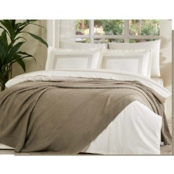 Özdilek Wickers 7 Parça Triko Battaniyeli Gelin Seti - Vizon