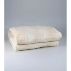 Merinos Dream Home Yumuşak Çift Kişilik Battaniye Seti (220x240) - Krem