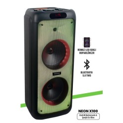 Goldmaster Neon X340 DJ Box Bluetooth Hoparlör