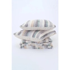 Merinos Relax 3 Parça Battaniye Seti Colorlines Gri