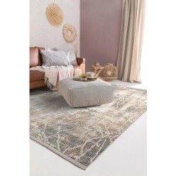 Cotton Halı Vega VG01 Beige Grey Modern Salon Halısı 100x200