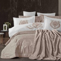 Elart Enora Çeyiz Paketi 10 Parça Cappuccino