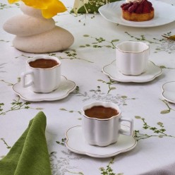 Karaca Ezgi 6 Kişilik Kahve Fincan Takımı 90 Ml