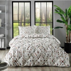 TAÇ Joan Bej Çift Kişilik Yorgan Seti