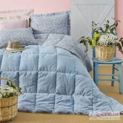 Apricitas Softly Çift Kişilik Uyku Seti Blossom Light Blue