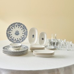 Karaca Forever Bone Heather 26 Parça 6 Kişilik Kahvaltı Seti