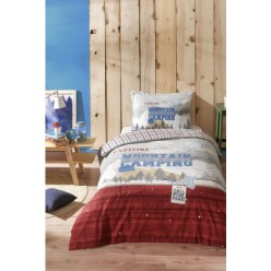 Özdilek Camping Tek Kişilik Nevresim Takımı - Gri