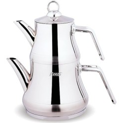 FMS Yıldız Seri Büyük Çaydanlık Gümüş