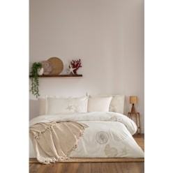 Özdilek Corallino Çift Kişilik Pikeli Nevresim Takımı