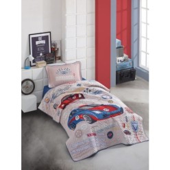 Clasy Garage Tek Kişilik Yatak Örtüsü