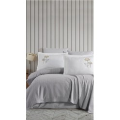 Elart Norella Yatak Seti 6 Parça Gri