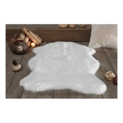 Armada Kürk Post Halı Optik Beyaz Renk 100x140