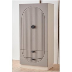 Chancolye Elbise Dolabı 2 Kapaklı Didim