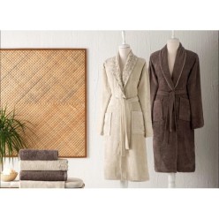 Taç Woody Elegans Bamboo Aile Seti Bej