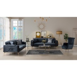 Argento Diva Koltuk Takımı (3+3+1)