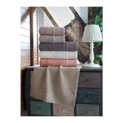 Şıkel 50x90 El Ve Yüz Havlusu 6'lı Penye Haroşa