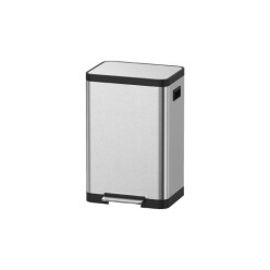 Arow İnox Pedallı Kovalı Amortisör Kapaklı Çöp Kovası 25L