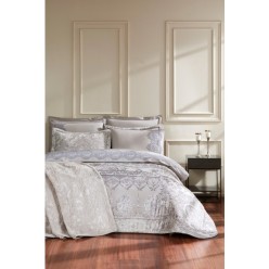 Özdilek Harmony Çift Kişilik Çeyiz Seti 10 Parça Gümüş