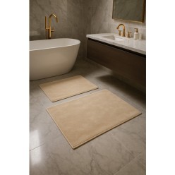 Özdilek Post Fur Cube Paspas Takımı Bej