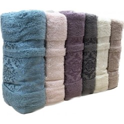 Julie Vip Cotton 30 X 50 Cm 6'lı Havlu Kutulu Dora