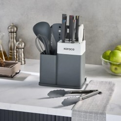 Karaca Yame 12 Parça Servis Setli Bıçak Seti – Gri