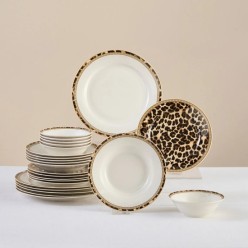 Karaca Forever Bone Miriam 24 Parça 6 Kişilik Yemek Takımı