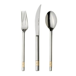 Karaca Elegance New Diamond Gold 84 Parça 12 Kişilik Kutulu Çatal Bıçak Takımı