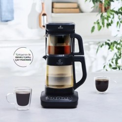 Karaca Robotea Pro 4 in 1 Konuşan Cam Çay Makinesi Agate