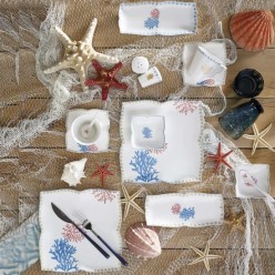 Karaca Coral Reef 32 Parça 6 Kişilik Porselen Kahvaltı Takımı ve Sunum Seti